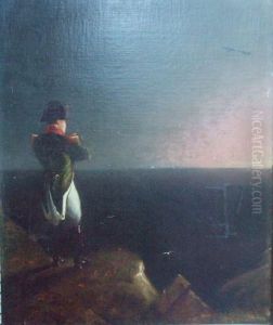 Napoleon Bonaparte Musing At St Helena by Benjamin Robert Haydon