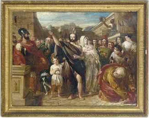 The Banishment Of Aristides From Athens by Benjamin Robert Haydon