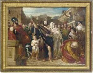 The Banishment Of Aristides From Athens by Benjamin Robert Haydon