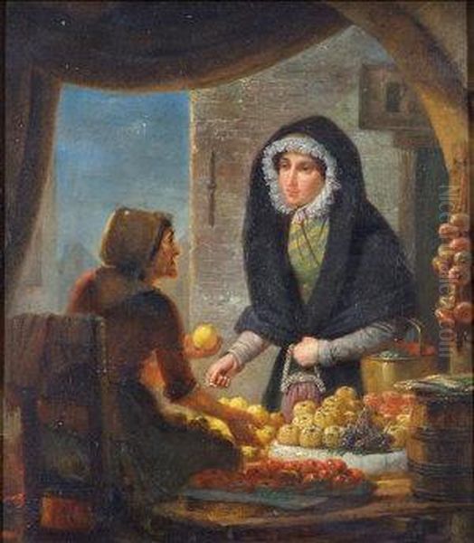 The Fruit Seller - view 1