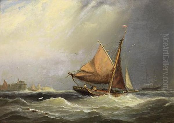 Shipping At The Harbour Mouth - view 1