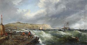Salvaging The Wreck Off Dover