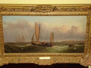 A Marine Scene, Signed by George Hayes