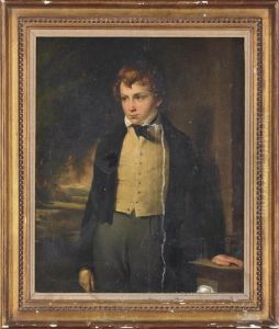 Portrait Of A Boy by John Hayes