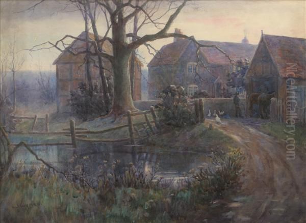 Thefarmstead At Dusk - view 1