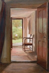 Side Entrance To Farmhouse by Jessica Hayllar