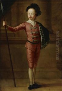 Portrait Of A Young Boy In Fancy Dress