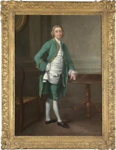 Portrait Of A Gentleman, Possibly Mr Goodyear St. John