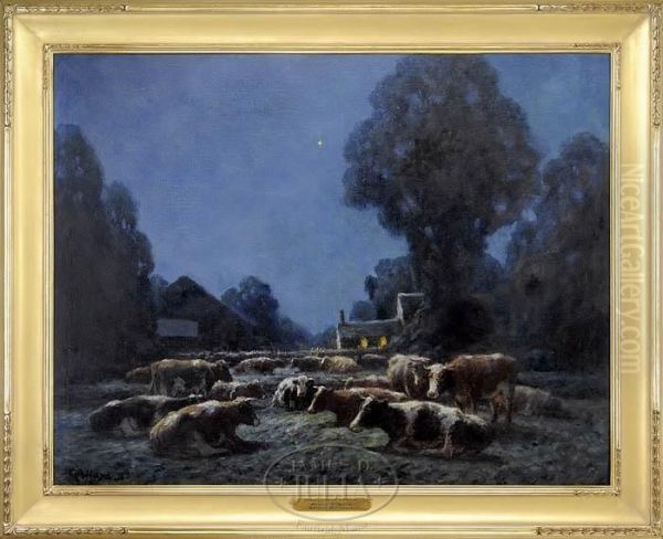Moonlight On The Farmstead - view 1