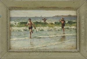 Beach At Lynn by George Arthur Hays