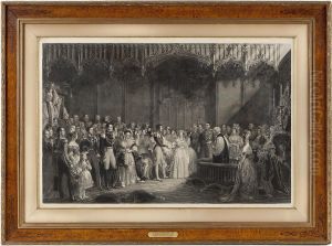 Marriage Of Queen Victoria And Prince Albert by Sir George Hayter