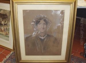Portrait Of A Lady by John Hayter