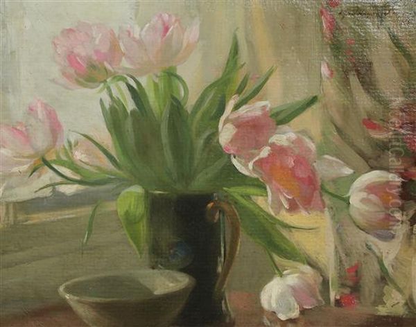 Pink Tulips - view 1