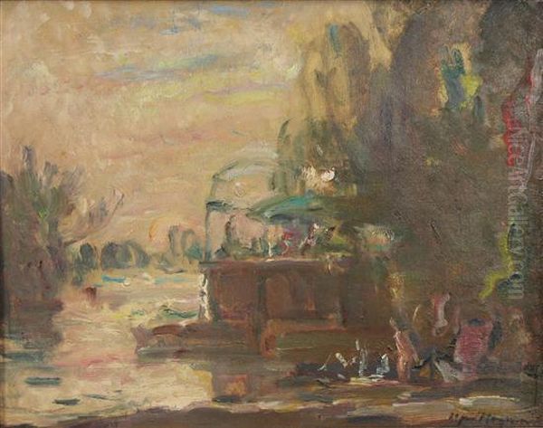 River Sketch - view 1