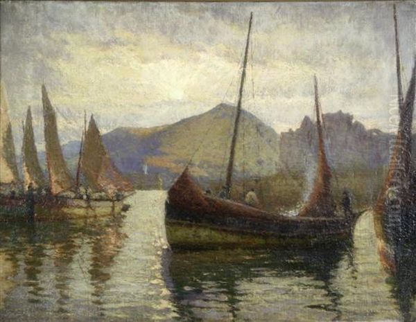 Fishing Boats In Harbour - view 1