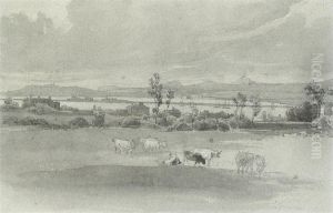 A View Across Dublin Bay With Bray