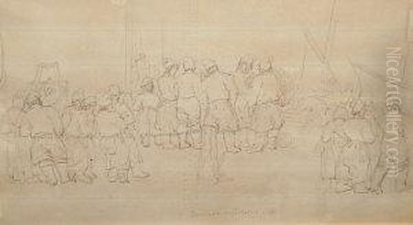 Attributed To John Samuel Hayward -- "boulogne" - view 1