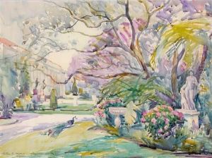 Garden Of The Huntington by Arthur Merton Hazard