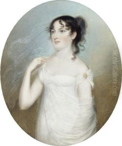 Portrait Of A Lady by Thomas Hazlehurst