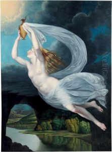 Iris Carrying Waters Of The River Styx To Olympus For The Gods To Swear By by Guy Head