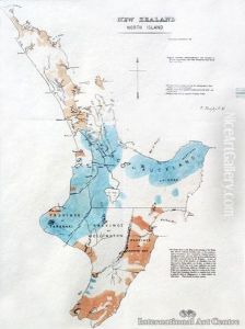 New Zealand North Island by Charles Heaphy