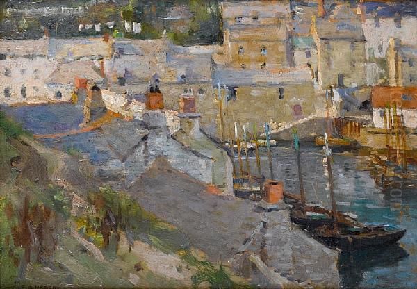 Polperro Harbour, Cornwall - view 1