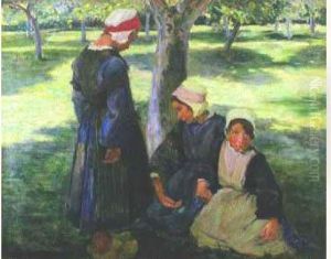 Jeunes Bretonnes by Frank Gascoigne Heath