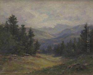 Declining Day; Rolling Hills (a Pair) by Frank L. Heath