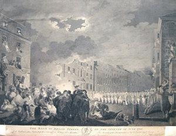 The Riot In Broad Street On The Seventh Of June 1780 - view 1