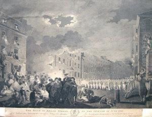 The Riot In Broad Street On The Seventh Of June 1780 by James Heath
