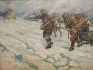 Antarctica Expedition by Thomas Heath Robinson
