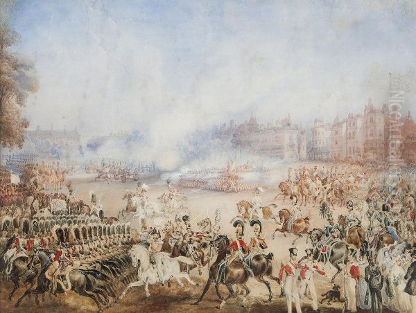 Queen Victoria's Ascension Day Salute, Hyde Park - view 1