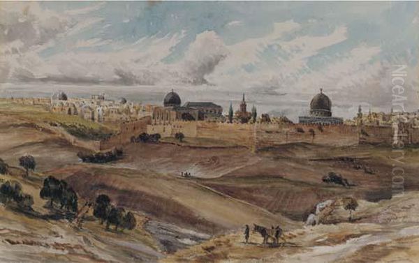 Jerusalem From The Mount Of Olives - view 1