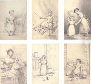 Princess Victoria Riding A Chair
