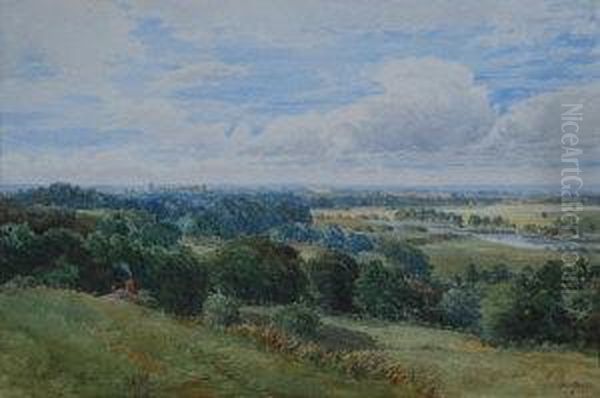 View Of The Thames At Windsor - view 1