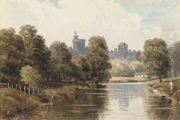 Windsor Castle From The Thames - view 1