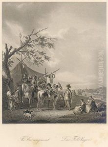 Two Graphic Prints by Thomas Heawood
