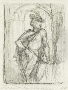 Study Of A Man In Historic Garments