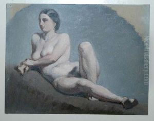Nu Couche by Jules Hebert