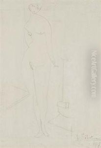 Femme Nue by Jeanne Hebuterne