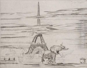 La Tour Eiffel by Joseph Hecht
