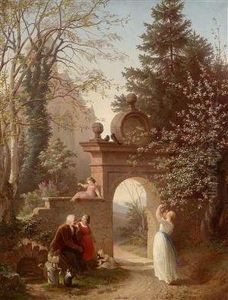 Idyll by Wilhelm Emil Robert Heck