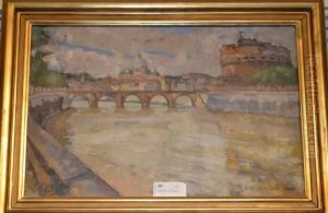 Ponte St. Angelo by Alfred Hedlund