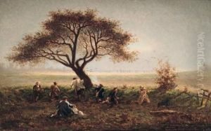 Die Treibjagd by Edmond Hedouin