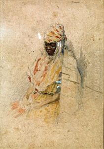 Negresse D'alger by Edmond Hedouin