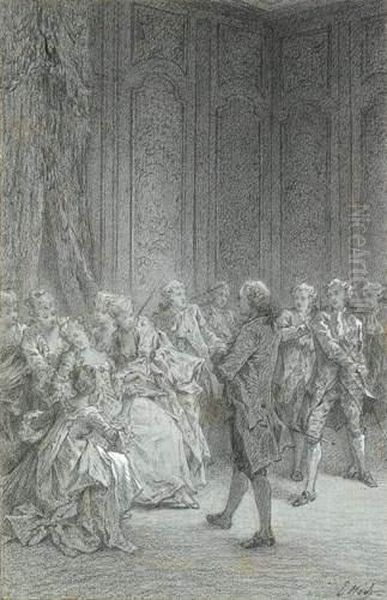 Illustrations Des OEuvres De Jules Janin. 1876-1883 ; In-folio Maroquin Janseniste Rouge, Dos Lisse, Titre Dore (carayon). - view 1