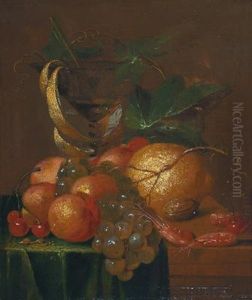 Natura Morta Con Frutti by Cornelisz. De Heem