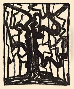 "compositie [boom]" by Jacoba Heemskerck Van Beest