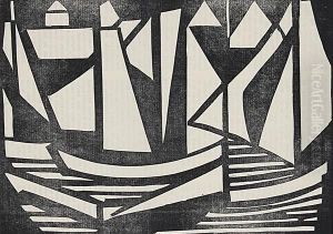 Boote - Waldweg by Jacoba Heemskerck Van Beest