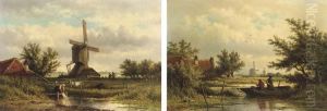 Dutch Country Life by Georgius Heerebaart